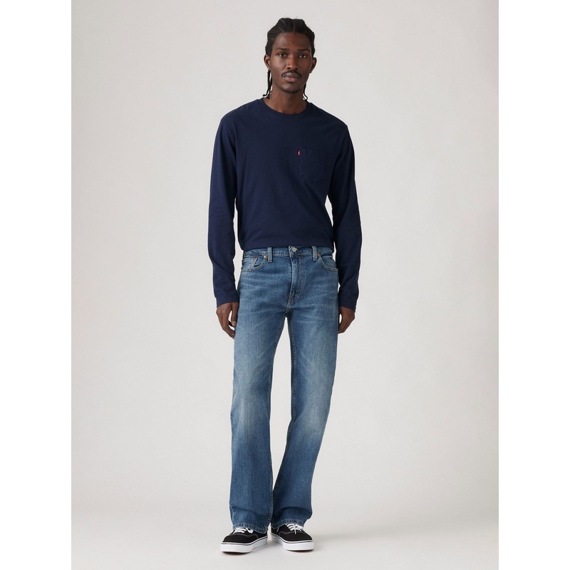 Levi’s Blue Tunes 527 Slim Bootcut Jeans