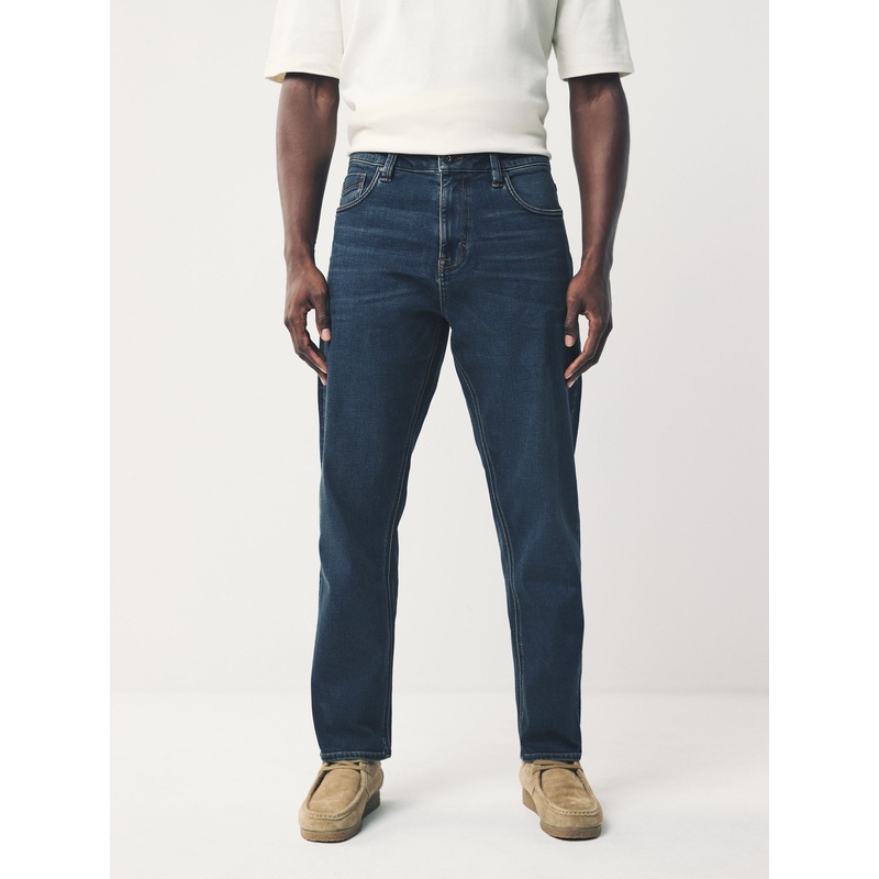 Blue Regular Tapered Fit Motionflex Jeans