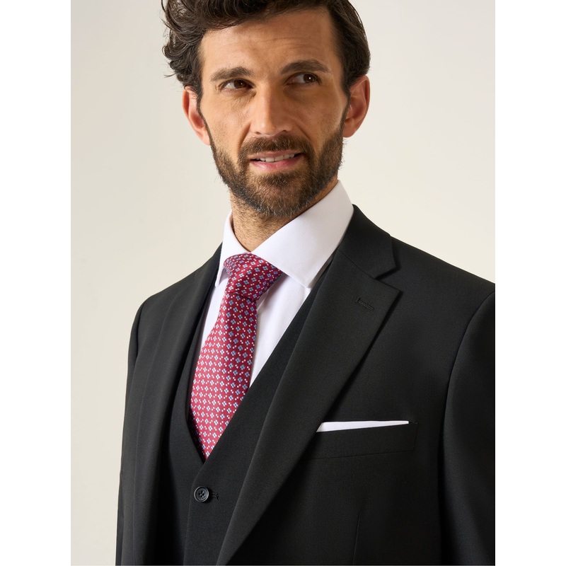 Skopes Black Classic Fit Wool Rich Darwin Suit Jacket