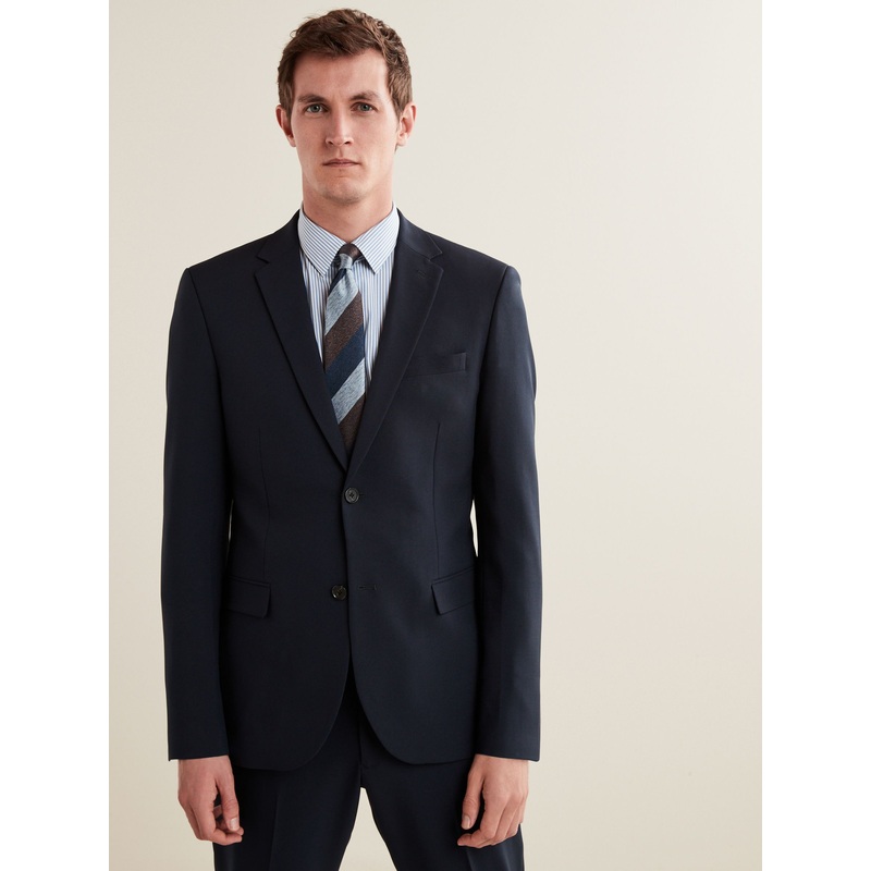 NavyBlue Regular Fit Essential Suit Jacket