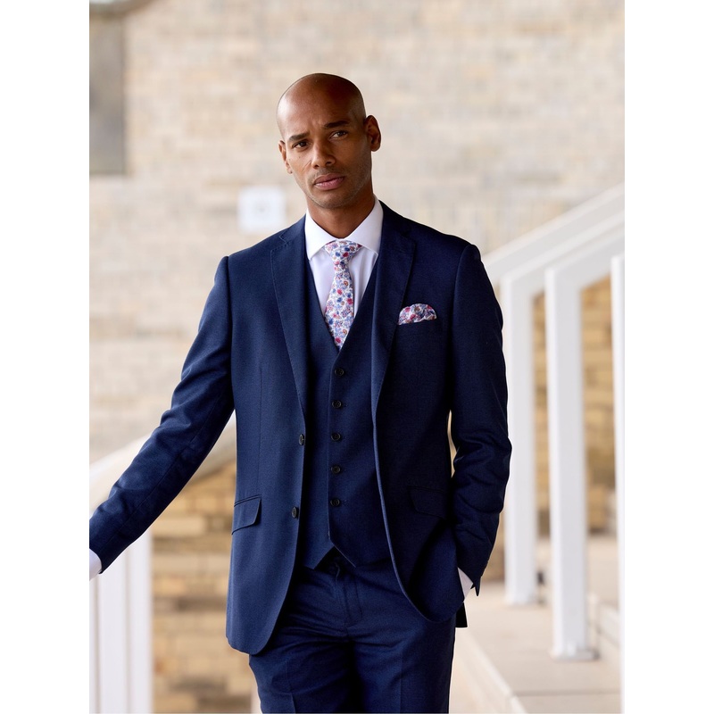 Skopes Navy Blue Tailored Harcourt Suit Jacket