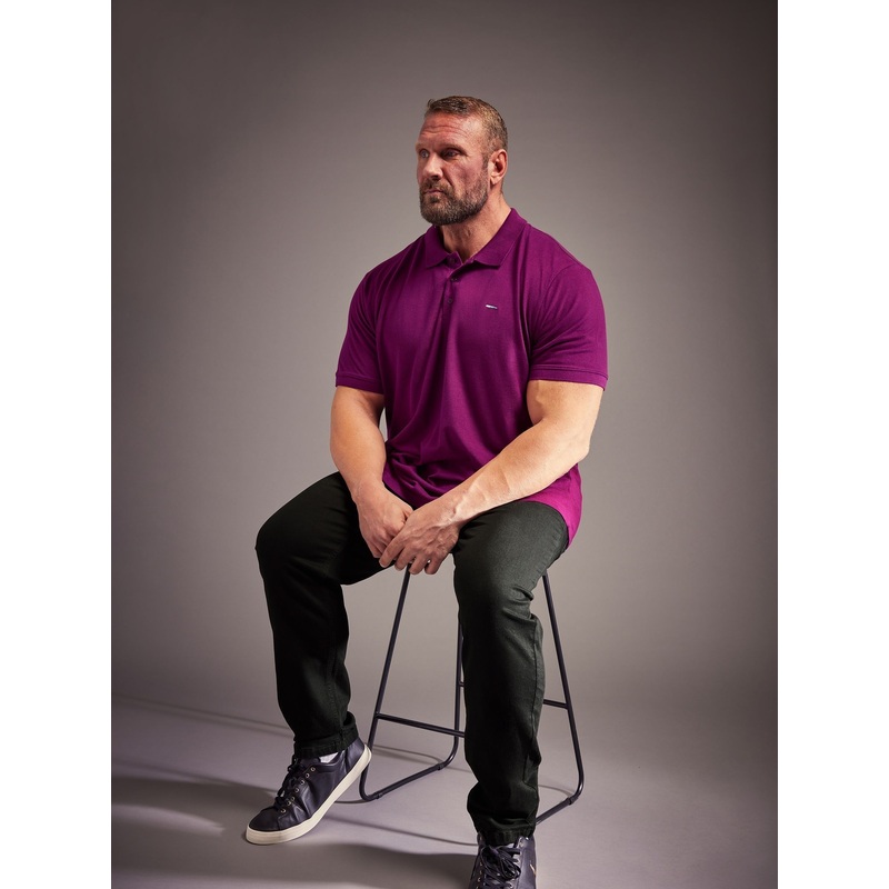 BadRhino Big & Tall Black Stretch Leg Jeans