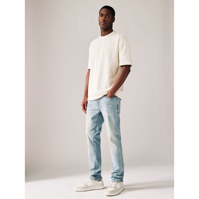 Blue Vintage Single Skinny Fit Classic Stretch Jeans