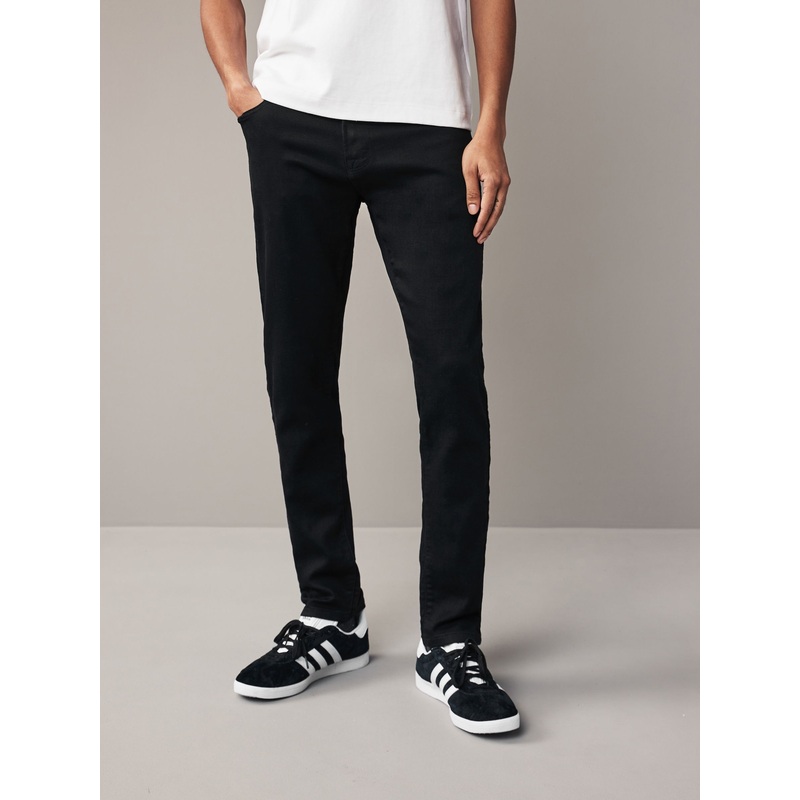Black Skinny Fit Comfort Stretch Jeans