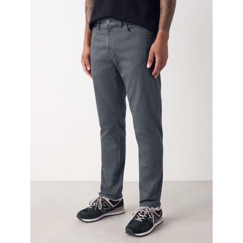 Blue Grey Mid Single Slim Fit Classic Stretch Jeans