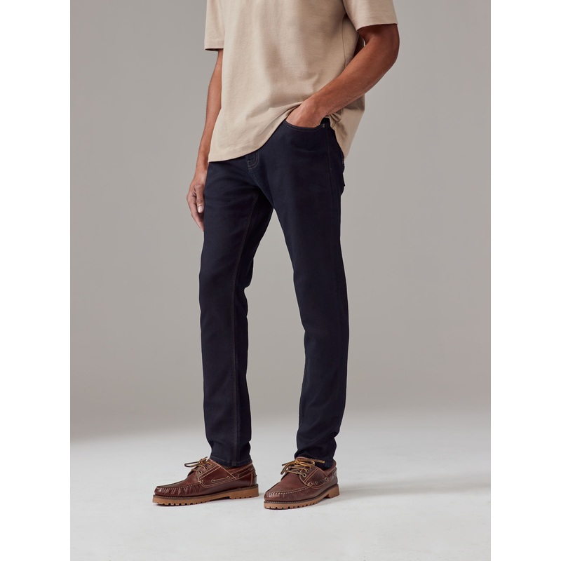 Blue Indigo Rinse Skinny Fit Comfort Stretch Jeans