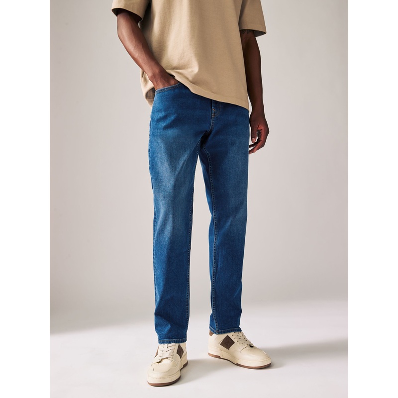 Blue Authentic Single Slim Fit Classic Stretch Jeans