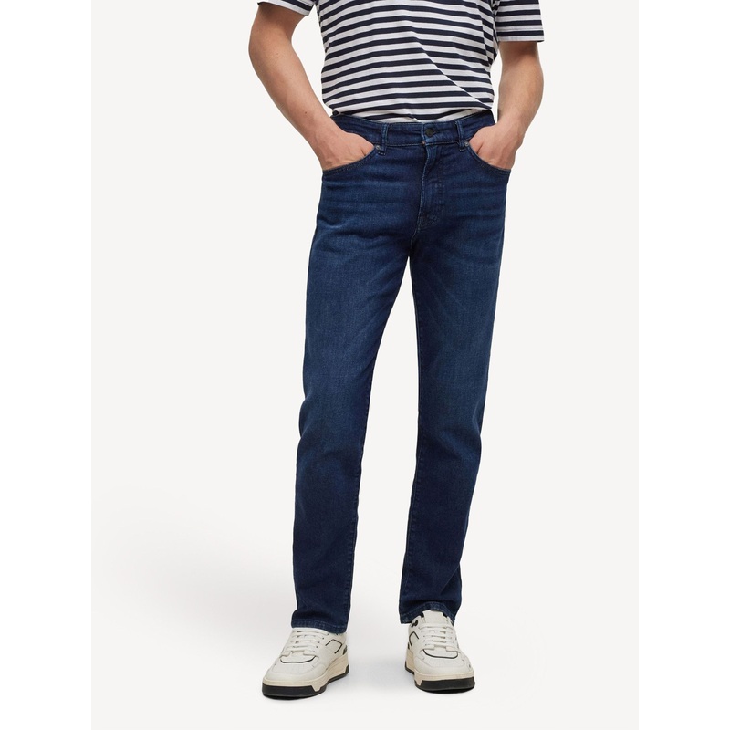BOSS Blue Maine Regular Fit Stretch Jeans