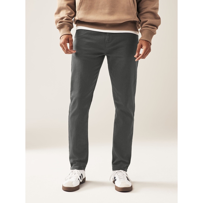 Charcoal Single Slim Fit Classic Stretch Jeans