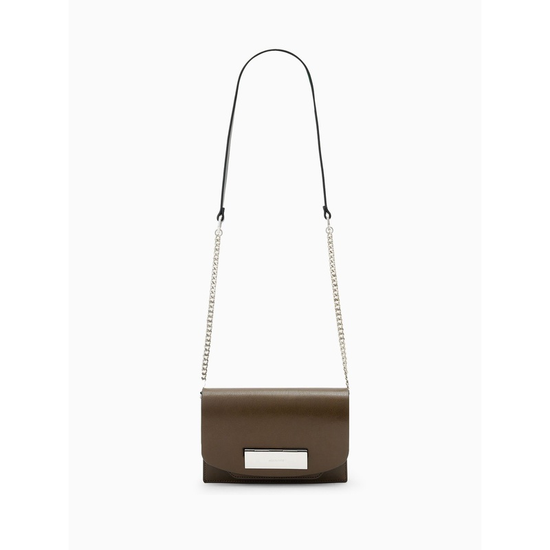 AllSaints Brown Etta Clutch