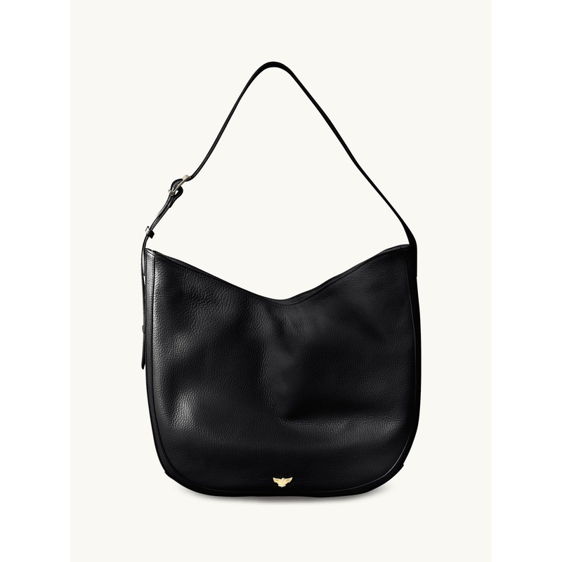 Apatchy Black Leather Bag