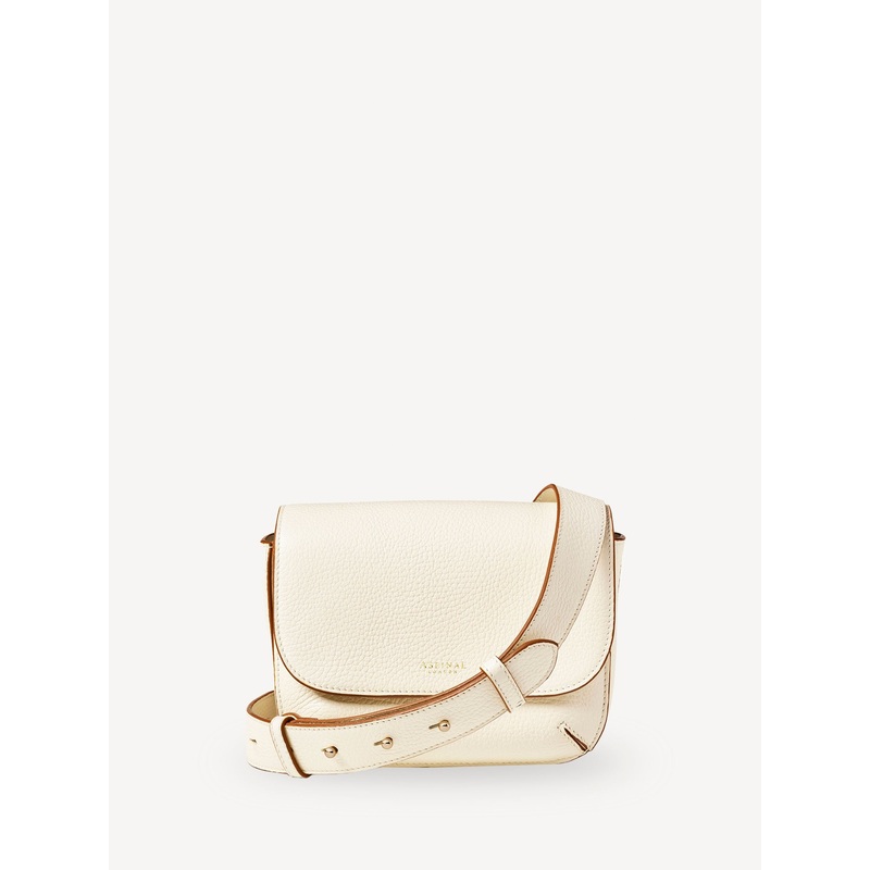 Aspinal of London Cream Ella Bag Pebble
