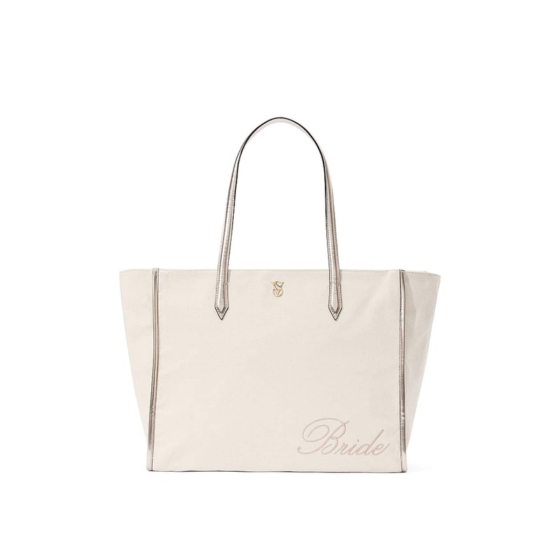 Victoria’s Secret Ivory White Tote Bag