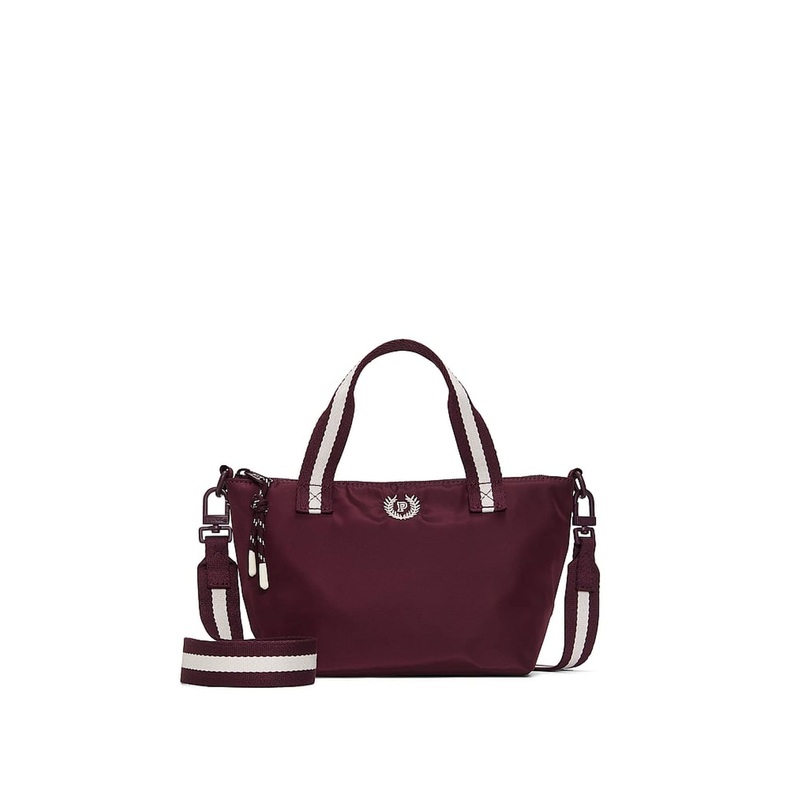 Victoria’s Secret PINK Purple Rose Mini Cross-Body Tote Bag