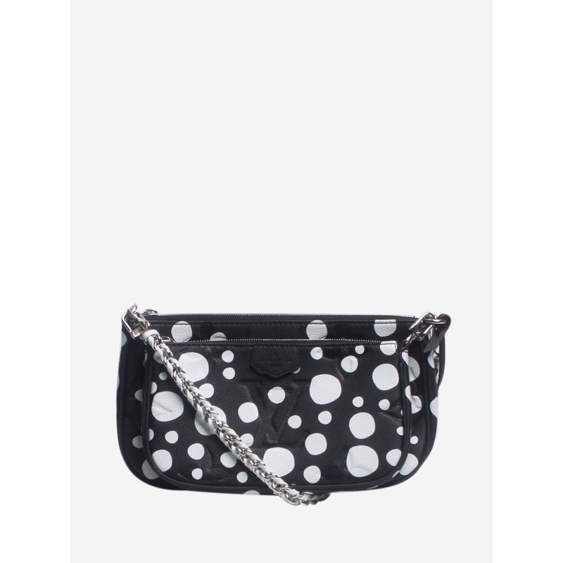 Sign of the Times Empriente Shoulder Pre-Loved Black Bag
