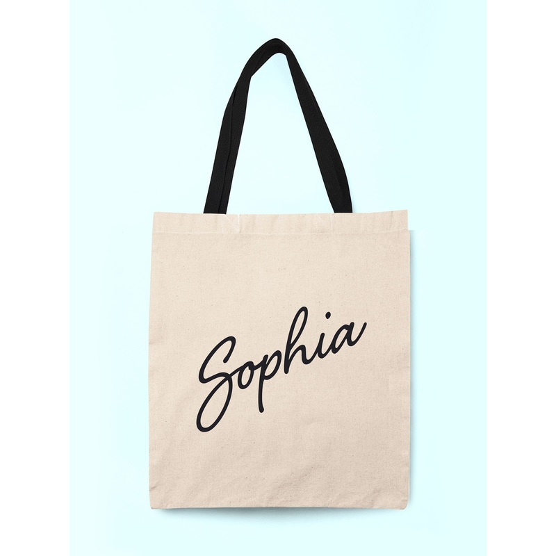 Treat Republic Personalised Name Tote Bag