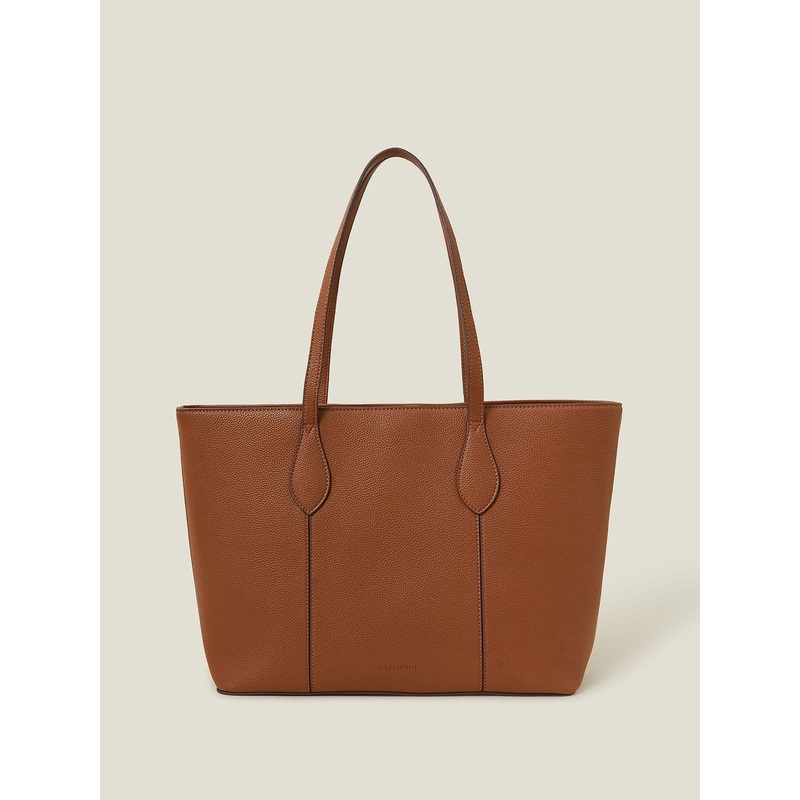 Accessorize Natural Laptop Tote Bag
