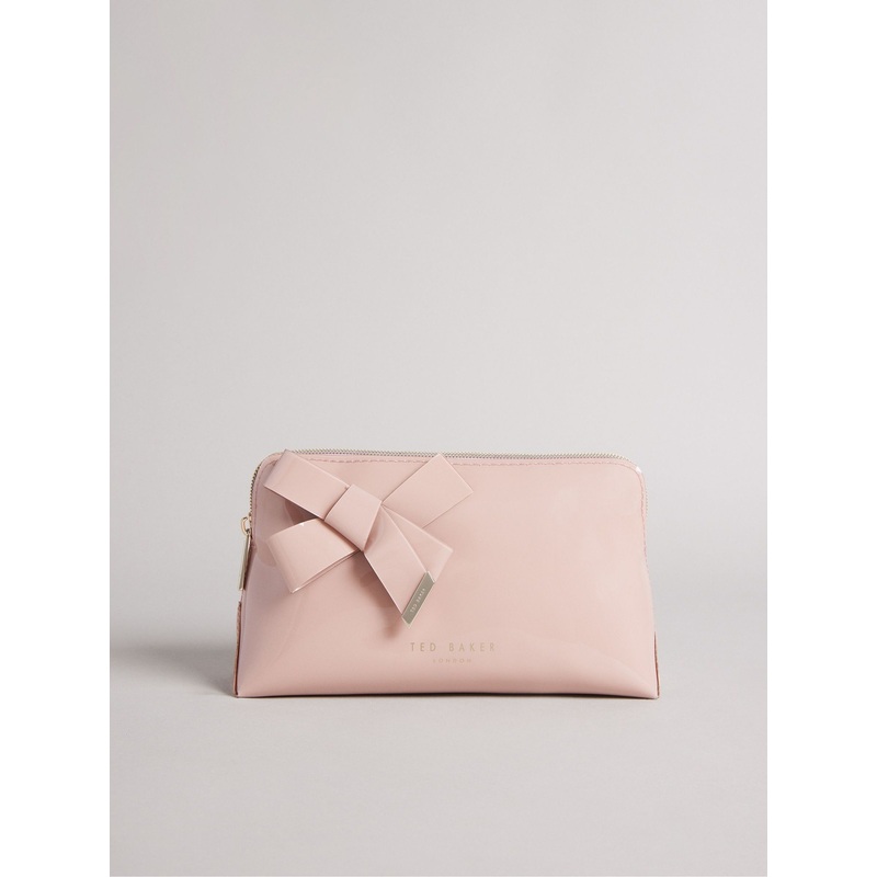 Ted Baker Pink Nicolai Knot Bow Makeup Bag