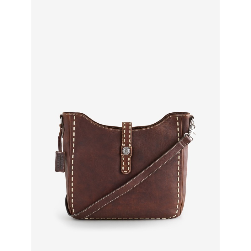 Ariat Brown M&F Teagan Long Cross-Body Brown Bag