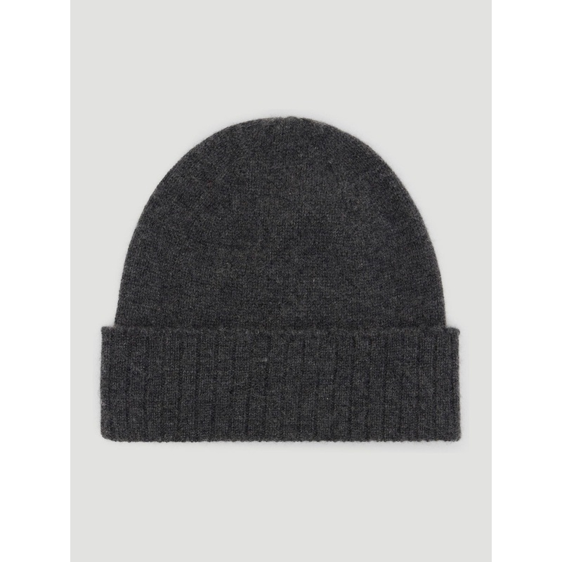 Hush Grey Cashmere Beanie