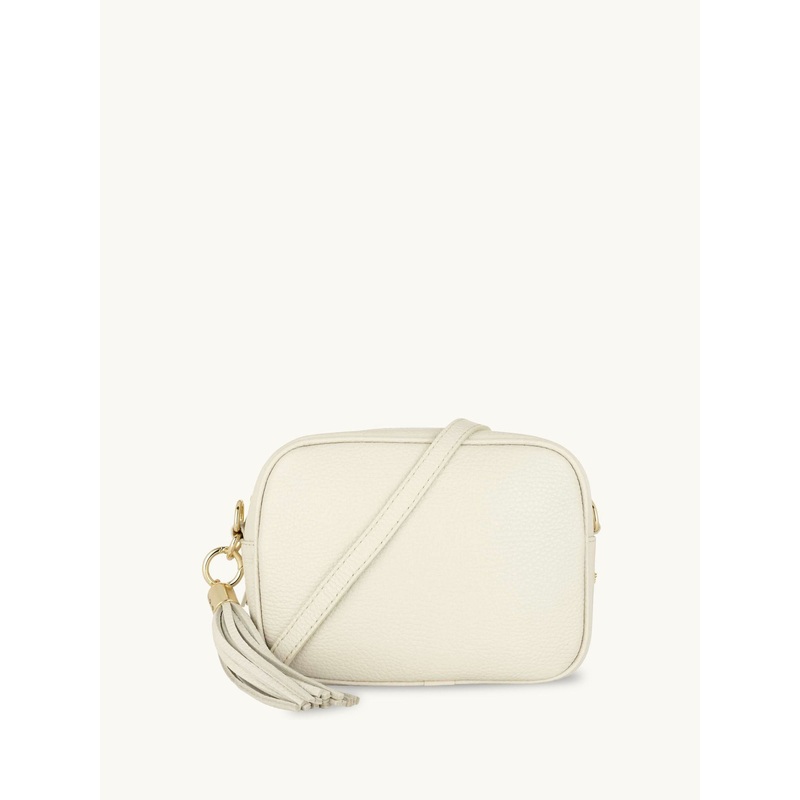 Apatchy Natural The Tassel Leather Cross-Body Bag