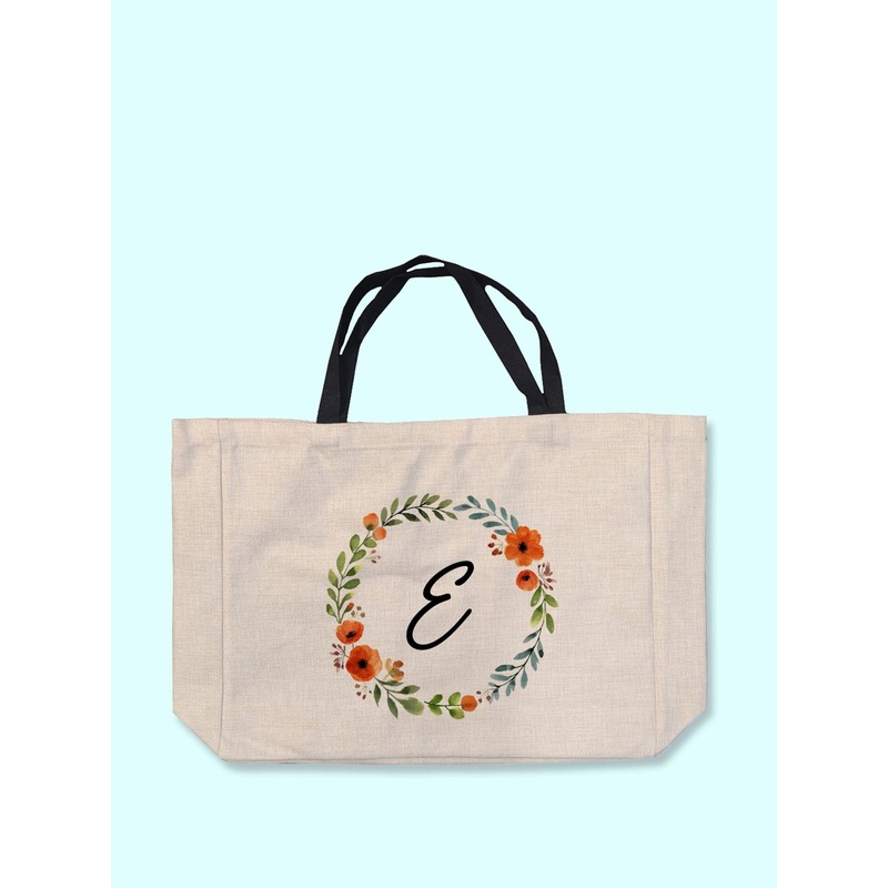Treat Republic Personalised Autumn Wreath Tote Bag