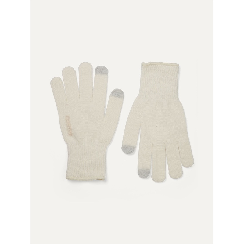 Sealskinz Cream Hanworth Solo Merino Gloves