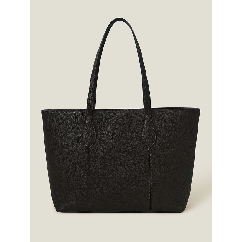 Accessorize Black Laptop Tote Bag