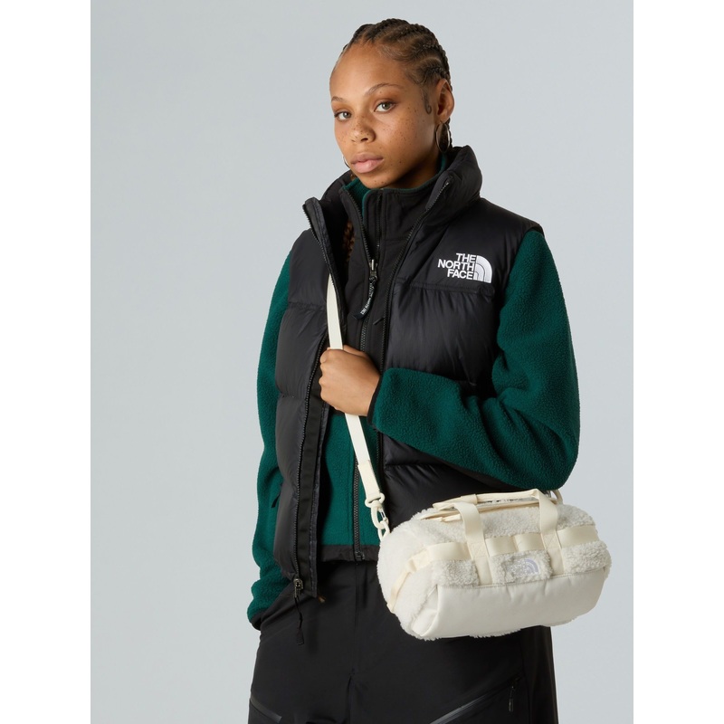 The North Face White Base Camp High Pile Mini Bag