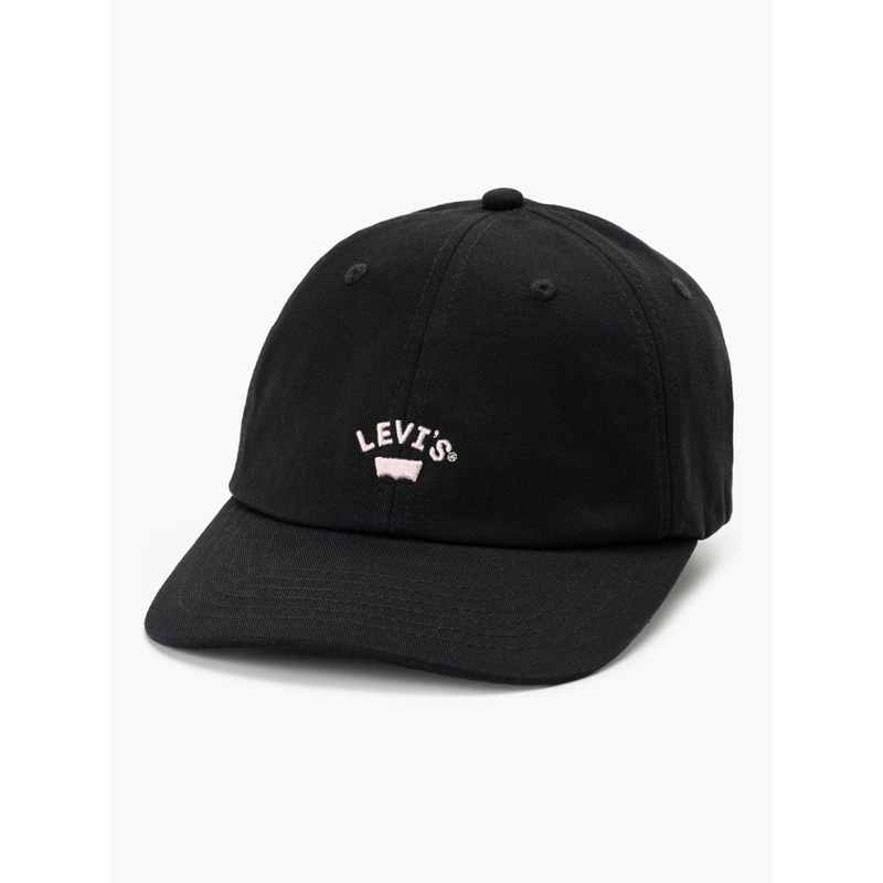 Levi’s Regular Black Batwing Logo 100% Cotton Cap