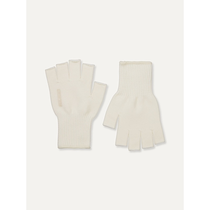 Sealskinz Cream Thornham Solo Merino Mittens
