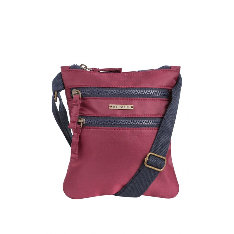 Weird Fish Purple Nisla Crossbody Bag