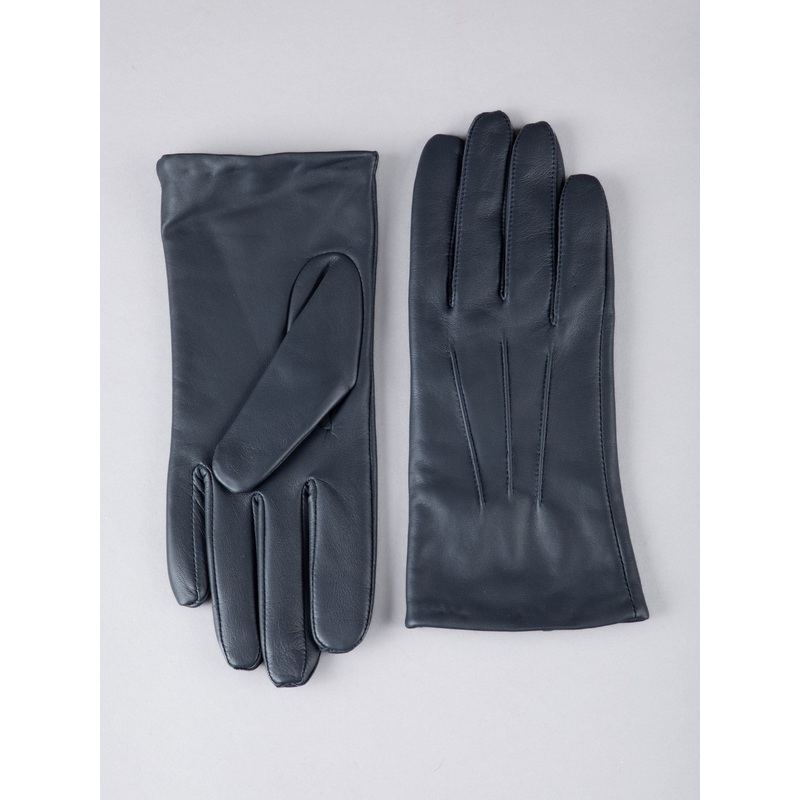 Lakeland Leather Blue Blea Classic Gloves