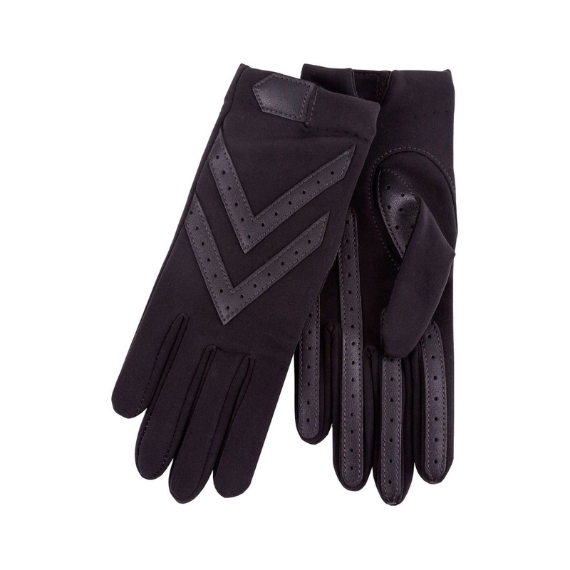 Totes Black Original Stretch Gloves With Brushed Lining And Smartouch