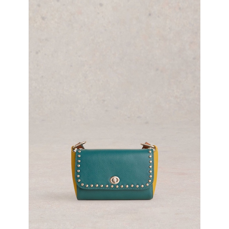 White Stuff Green Tilly Cross-Body Bag