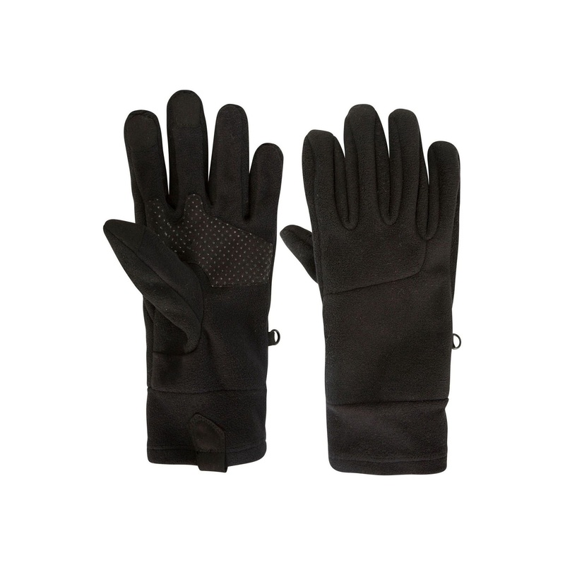 Mountain Warehouse Black Womens Windproof Thinsulate Gloves