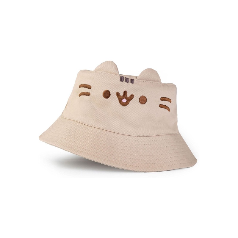 Vanilla Underground Beige Pusheen Womens Bucket Hat