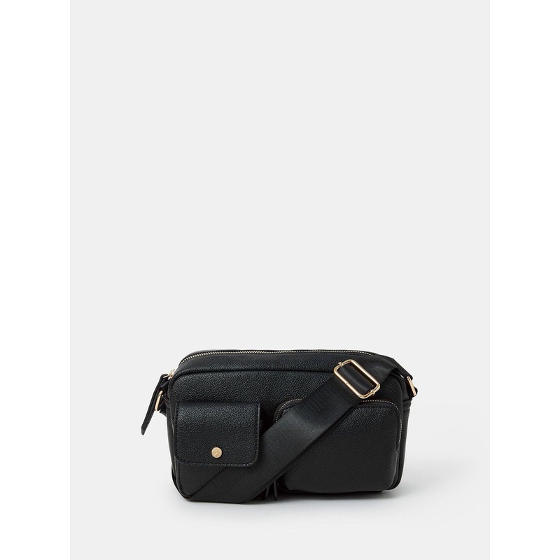 Accessorize Black Utility Cross-Body Bag