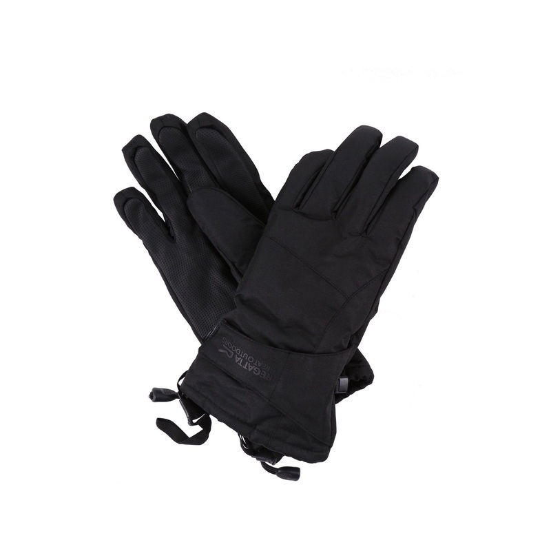 Regatta Black Transition Waterproof Black Gloves