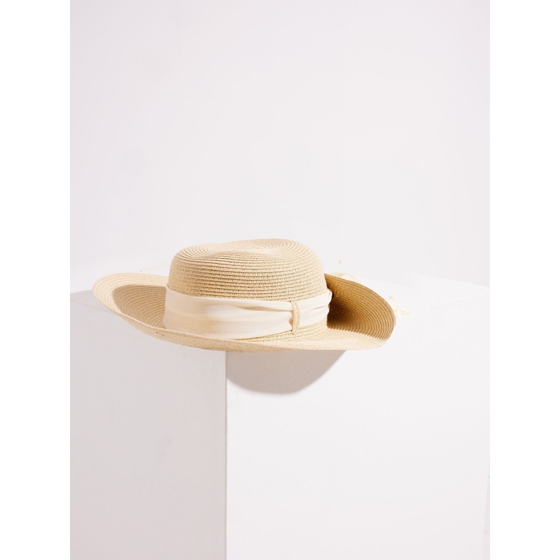 Seaspray Natural Juliet Metallic Sun Hat