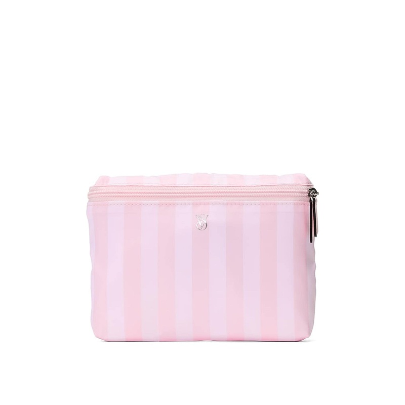 Victoria’s Secret Heritage Stripe Pink Packable Tote Bag