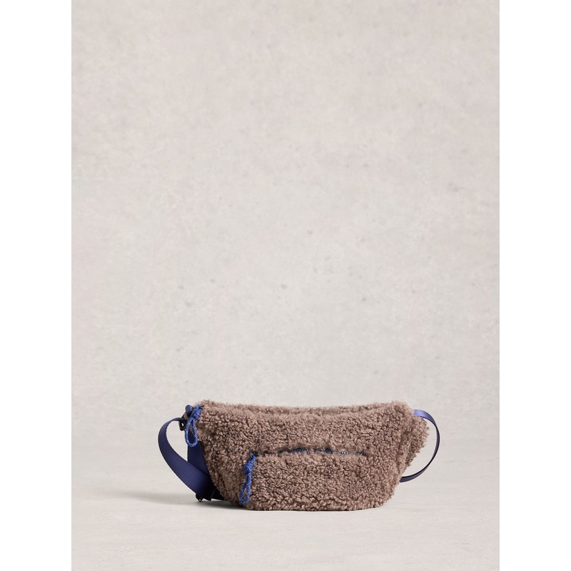 White Stuff Grey Meadow Borg Cross-Body Bag
