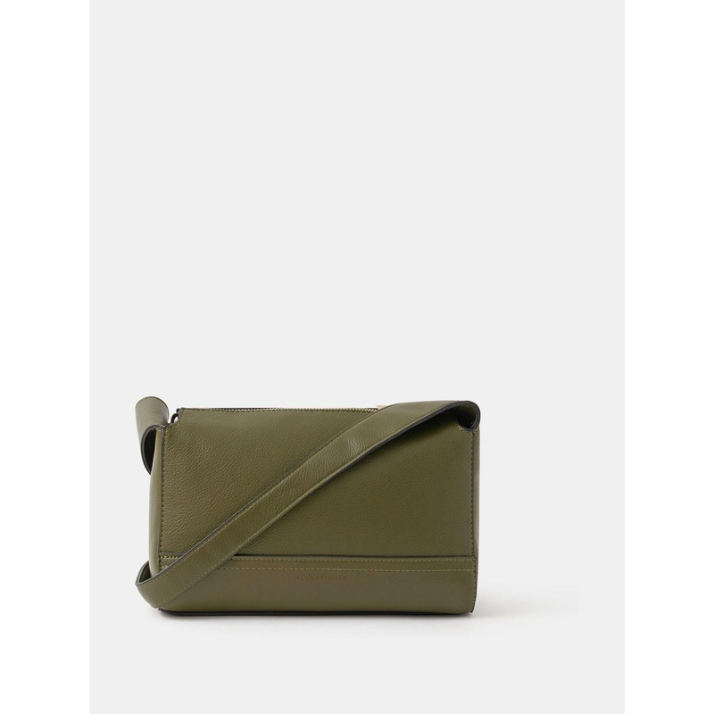 Accessorize Green Plain Cross-Body Bag