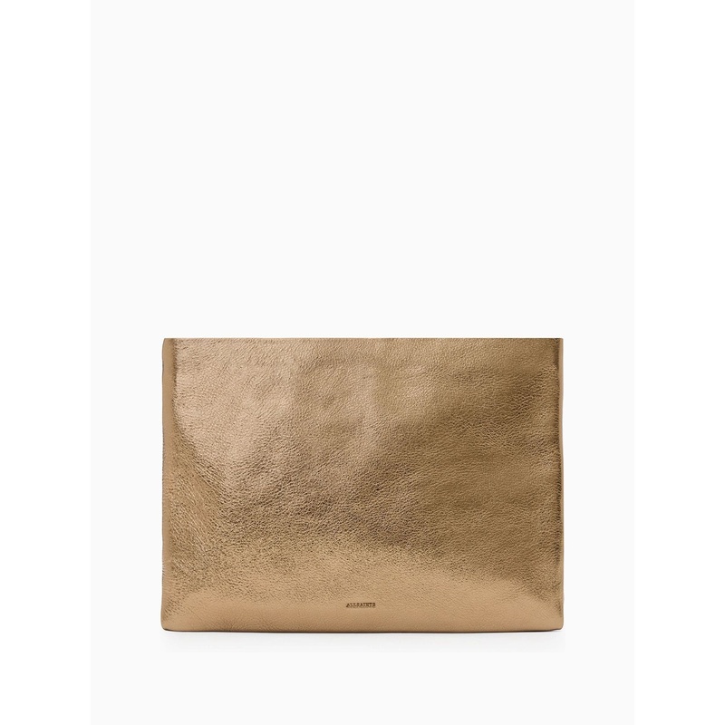AllSaints Yellow Bettina Clutch