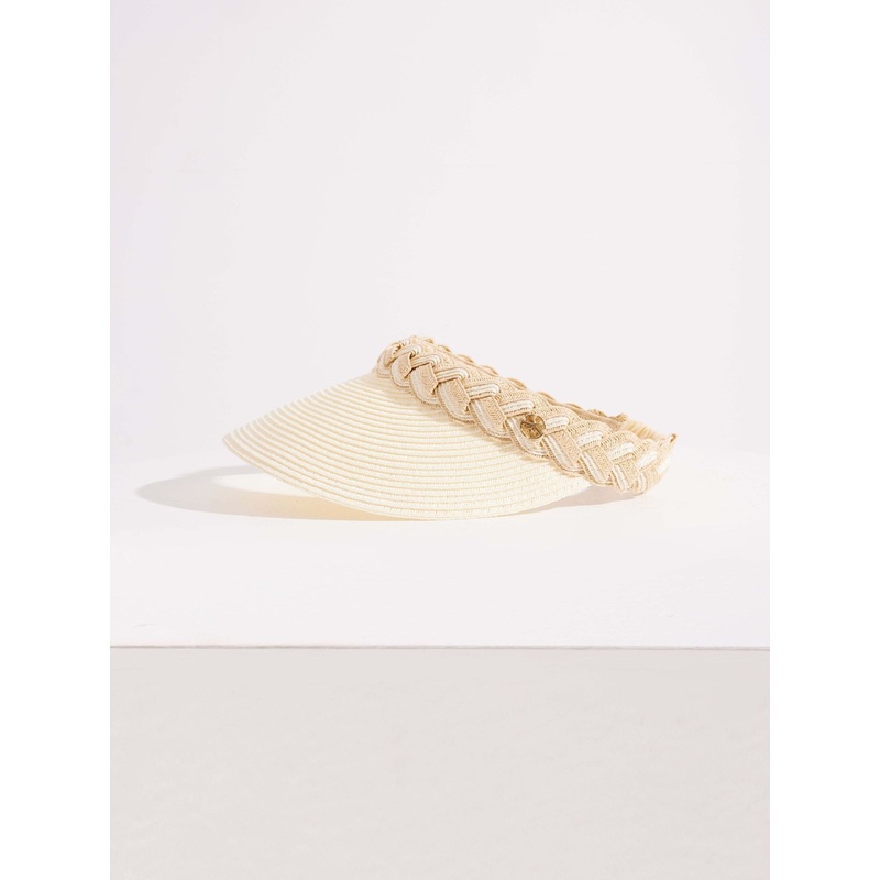 Seaspray Amelia Braided Visor Hat