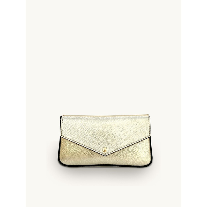 Apatchy Gold The Munro Leather Shoulder Bag