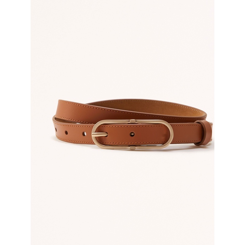 Abercrombie & Fitch Brown Abercrombie & Fitch Oval Buckle Brown Belt