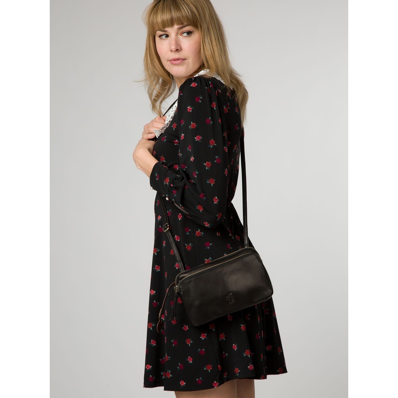 ‘Birdie’ Leather Cross Body Bag