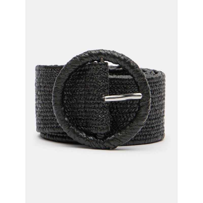 Hush Black Wrenley Woven Belt