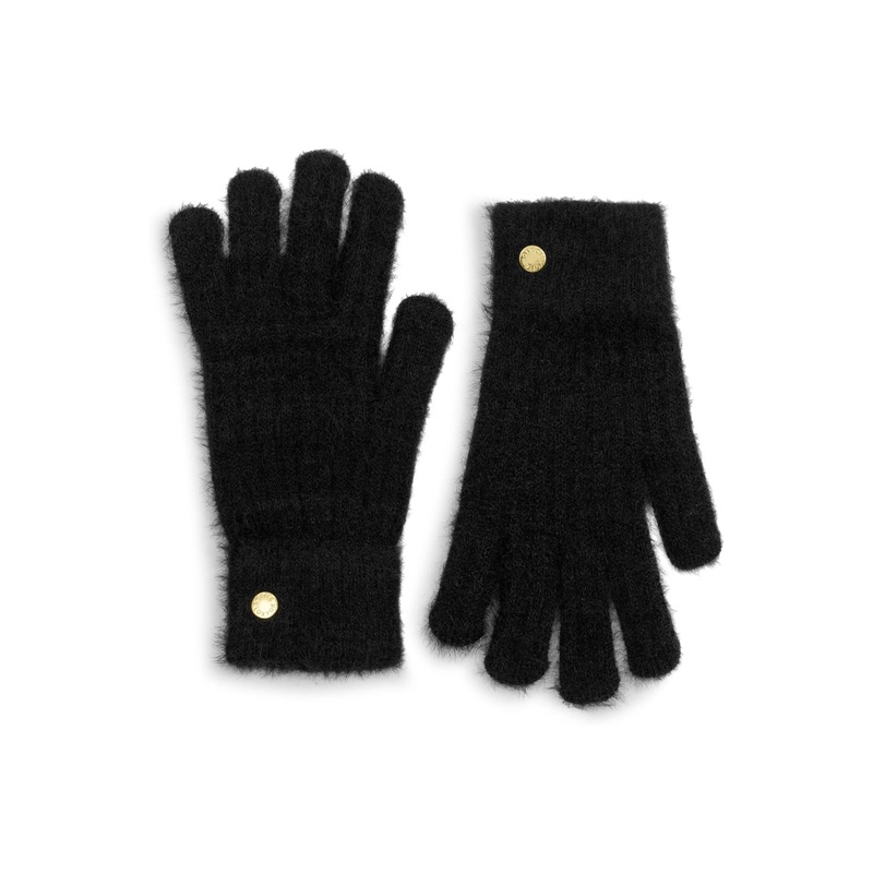 Katie Loxton Black Gift Boxed Soft Knit Gloves